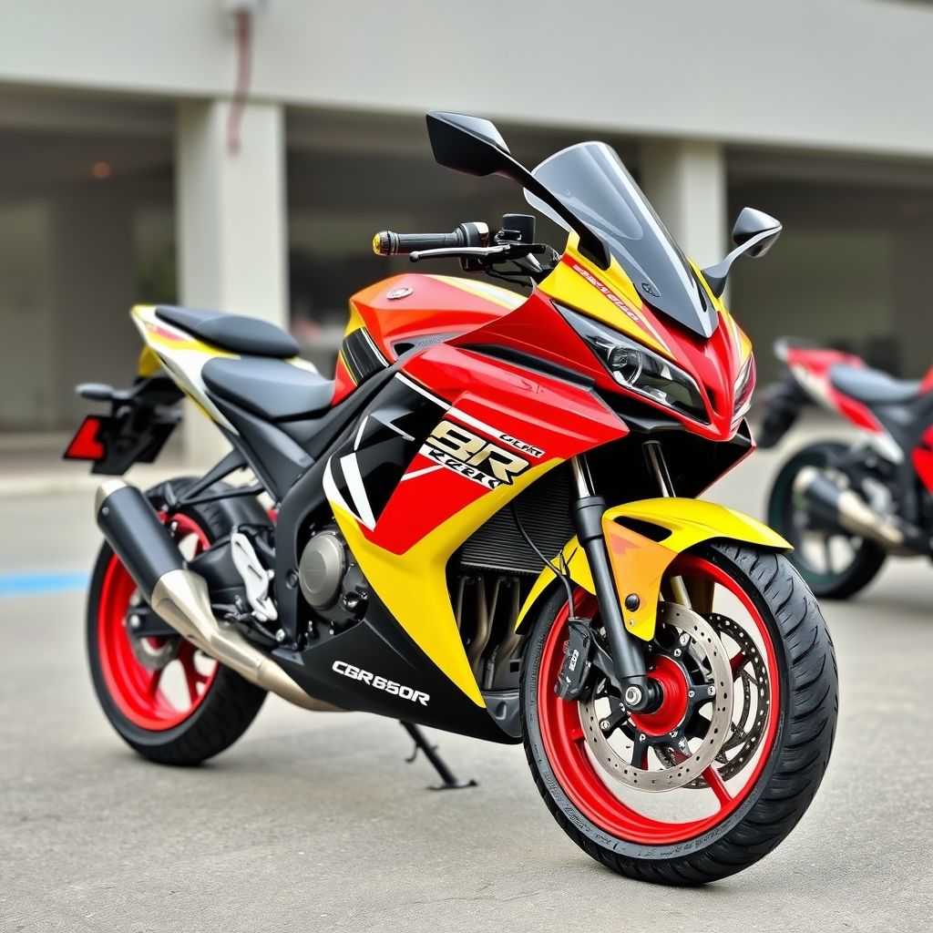 สี CBR650R 2026 ที่สวยงามที่สุด